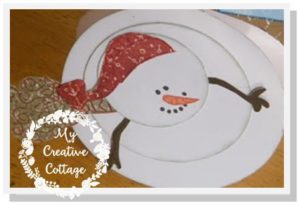 Snowman Circle Card_My Creative Cottage