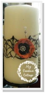 Halloween Candle Wrap_Cricut_My Creative Cottage