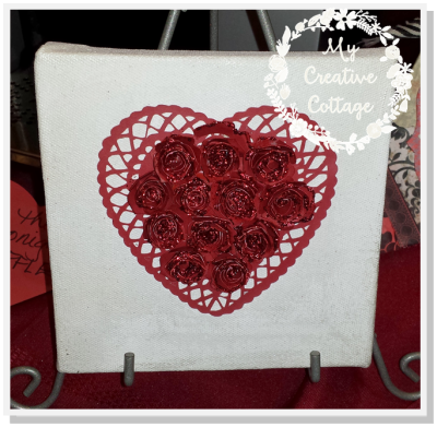 Canvas Heart Rolled Flowers_My Creative Cottage